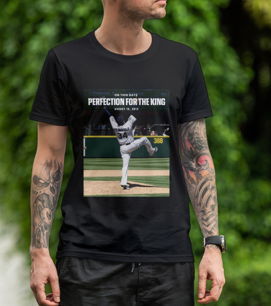 On This Date Perfection For The King Hernandez 34 August 15 2012 T-Shirt