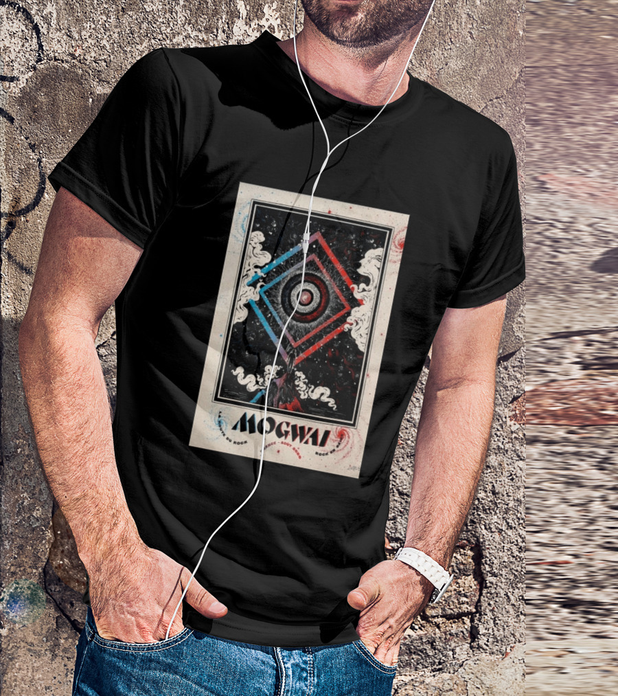 Mogwai 2026 France Rock Festival Exclusive Voyage Du Rock T-Shirt