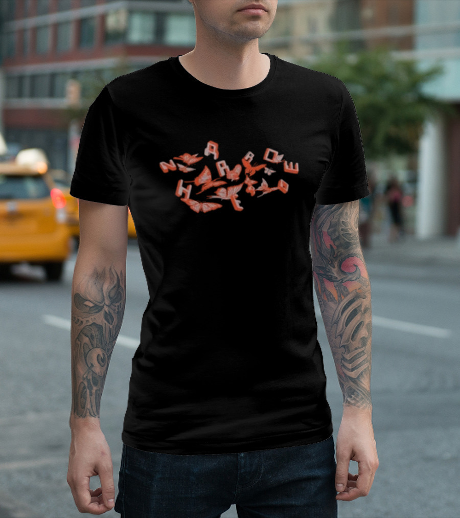Narrow Head Butterflies T-Shirt