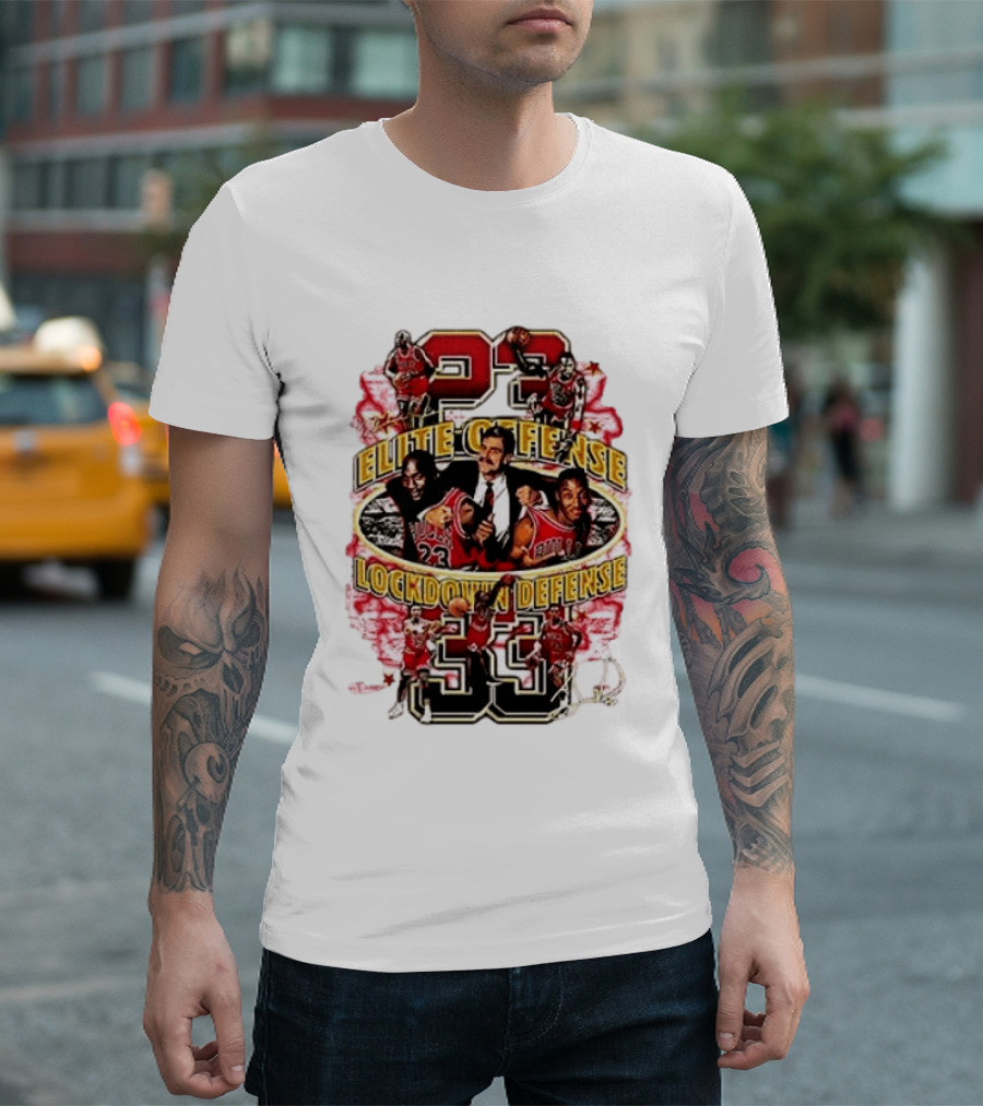 Chicago Bull Machael Jordan X Scotie Pippen Build For Greatness T-Shirt