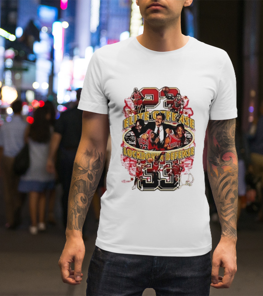Chicago Bull Machael Jordan X Scotie Pippen Build For Greatness T-Shirt