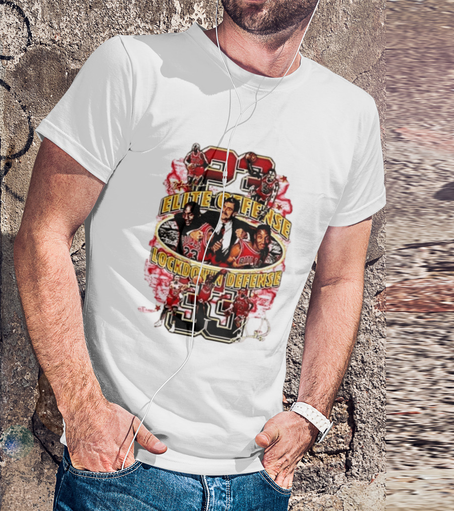 Chicago Bull Machael Jordan X Scotie Pippen Build For Greatness T-Shirt