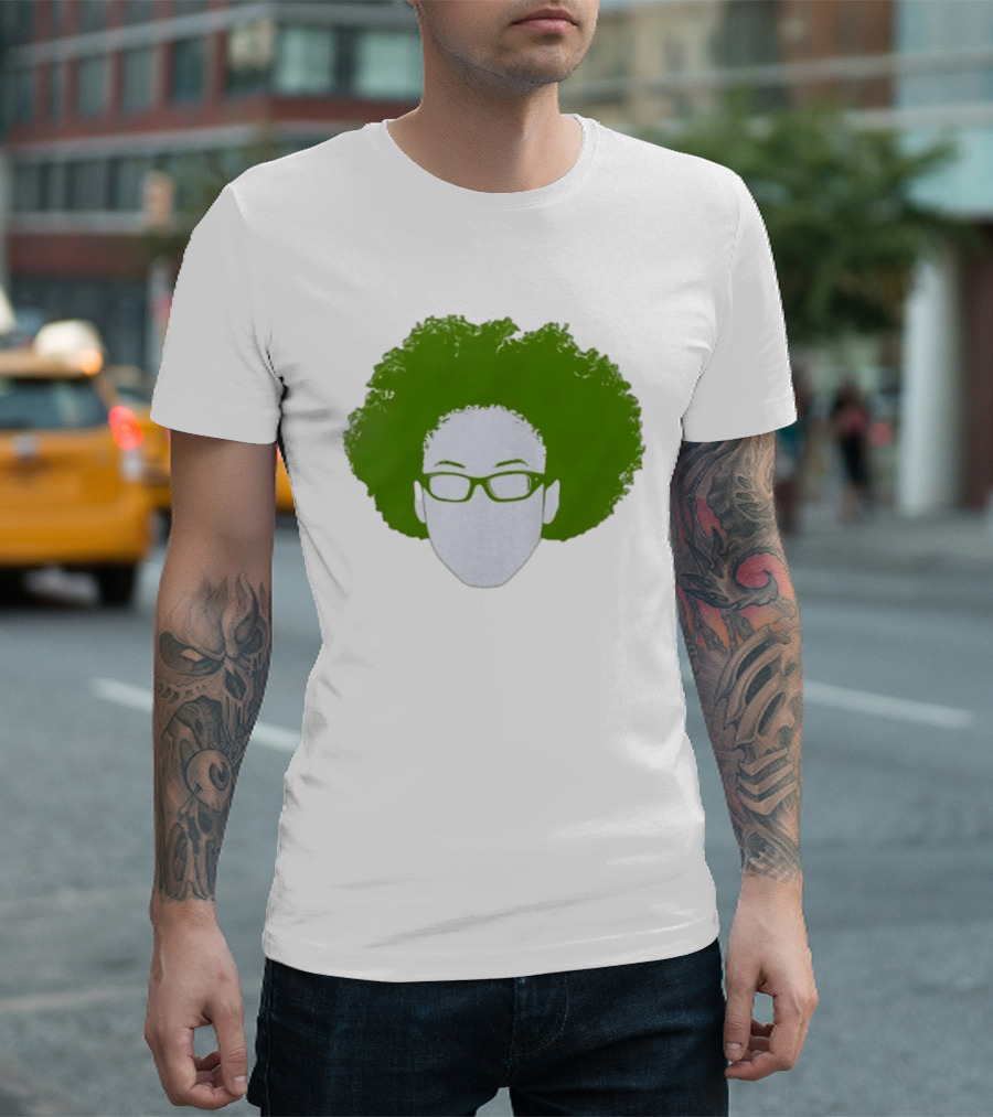Olivia Miles Minnesota Lynx Afro Glasses T-Shirt