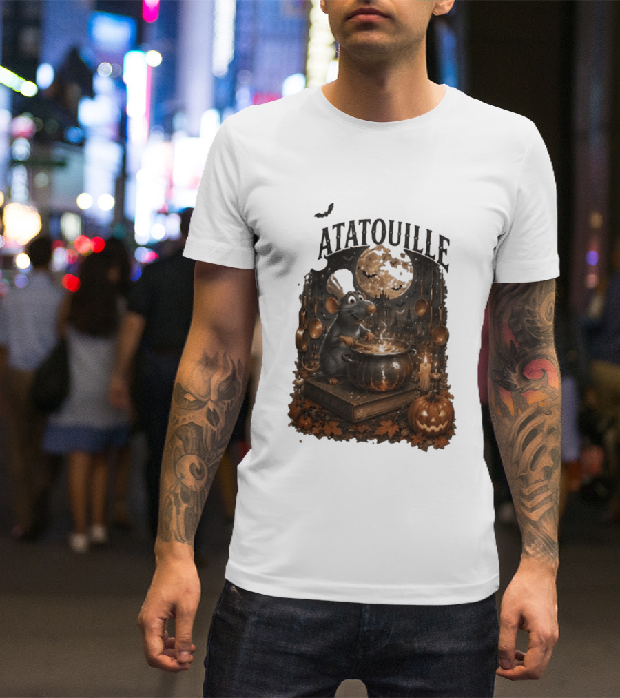 Ratatouille Halloween Cooking Adventure With Pumpkin And Chef Mouse T-Shirt
