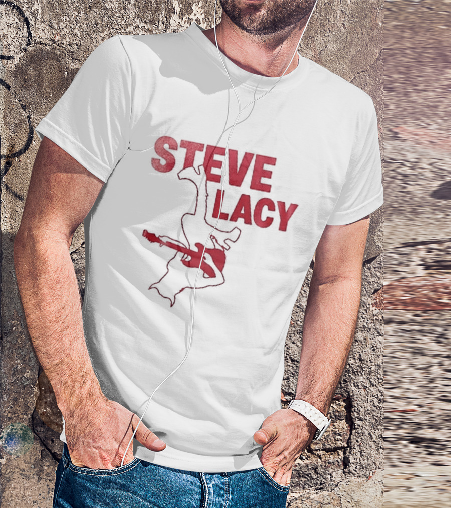 Steve Lacy Oh Yeah Tour Tracklist Guitar T-Shirt
