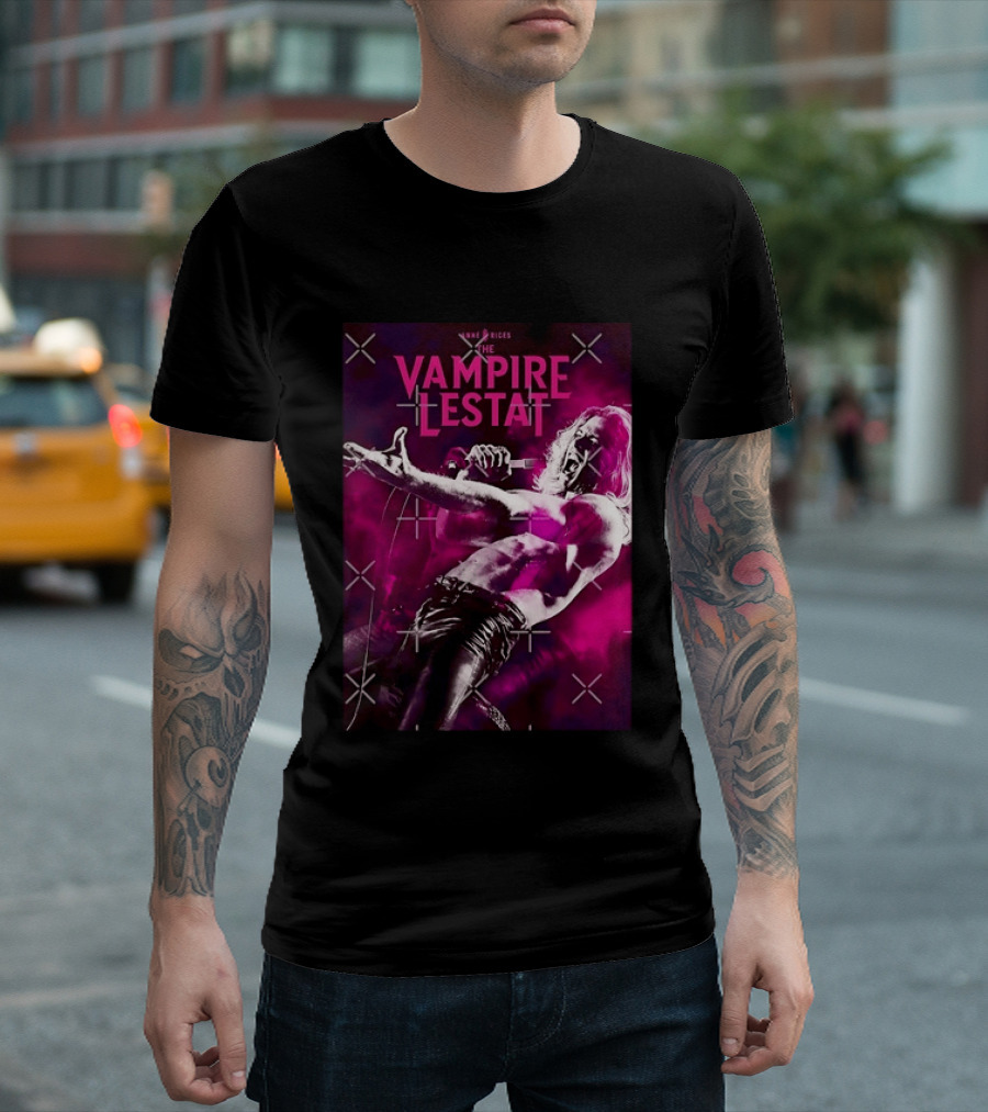 Anne Rice's The Vampire Lestat Gothic Horror Rock Star Aesthetic T-Shirt