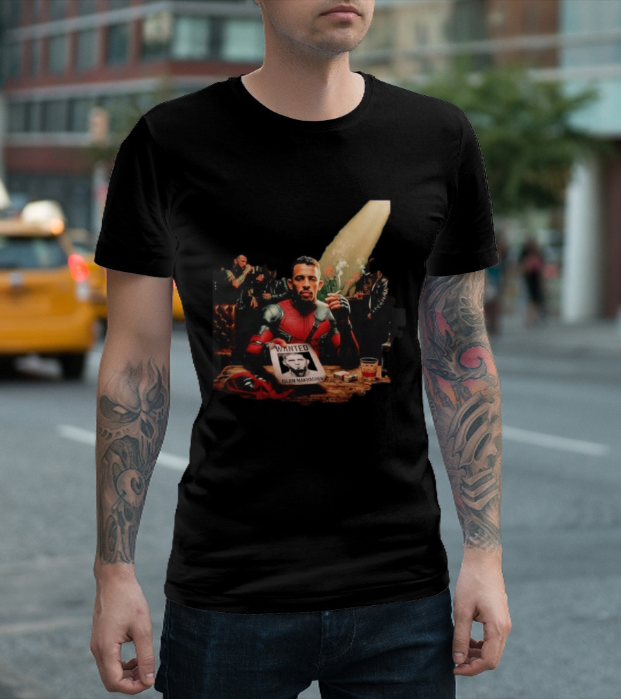 Carlos Prates Deadpool Wanted Islam Makhachev The Nightmare Will Get You T-Shirt