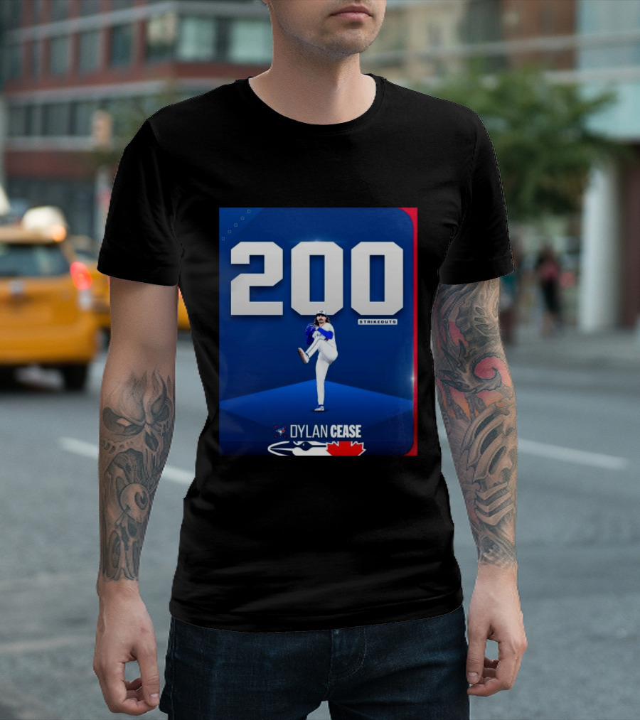 Dylan Cease 200 Strikeouts Baseball Pitcher T-Shirt
