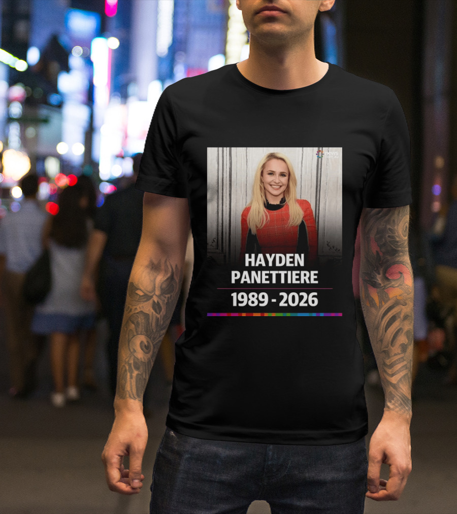 Hayden Panettiere 1989 2026 News T-Shirt