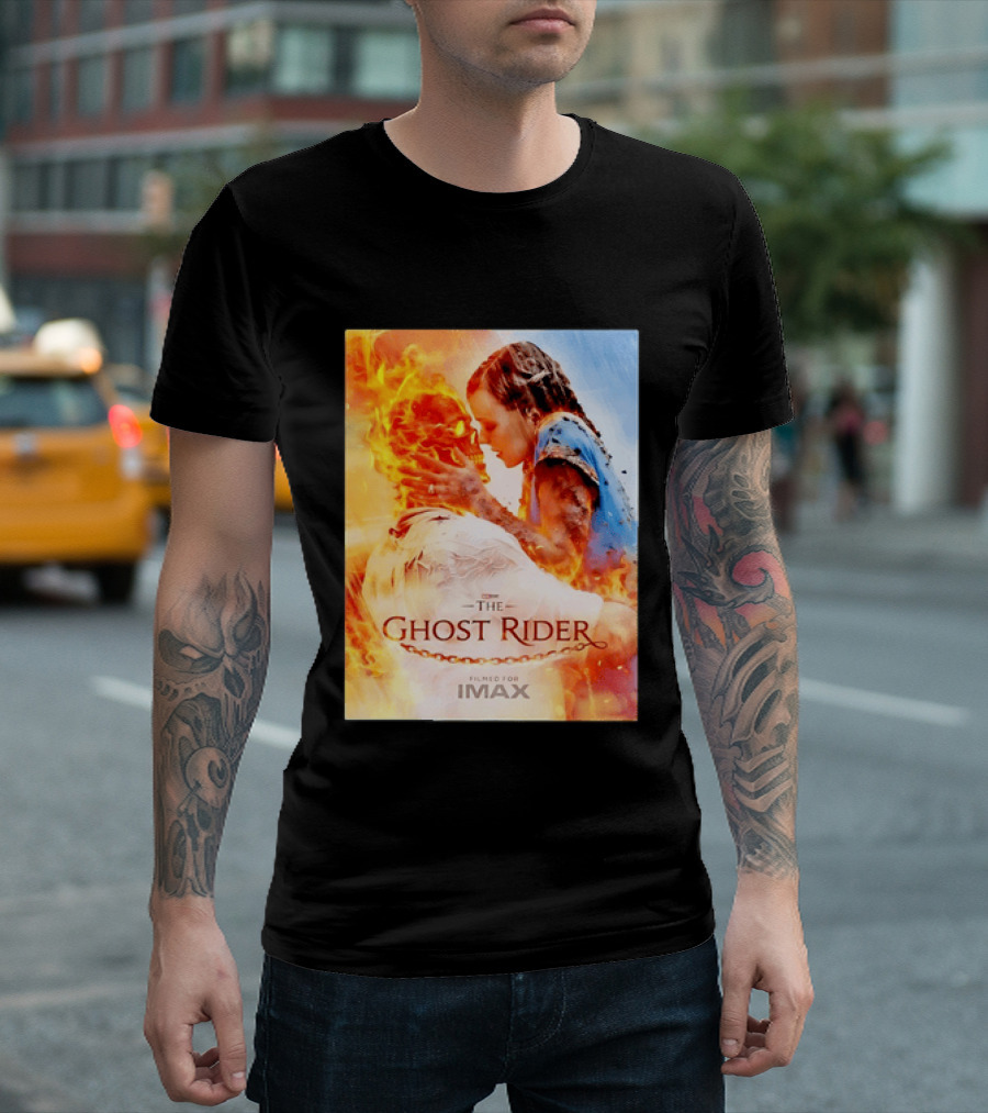 The Ghost Rider Movie Filmed For IMAX Marvel Cinematic T-Shirt