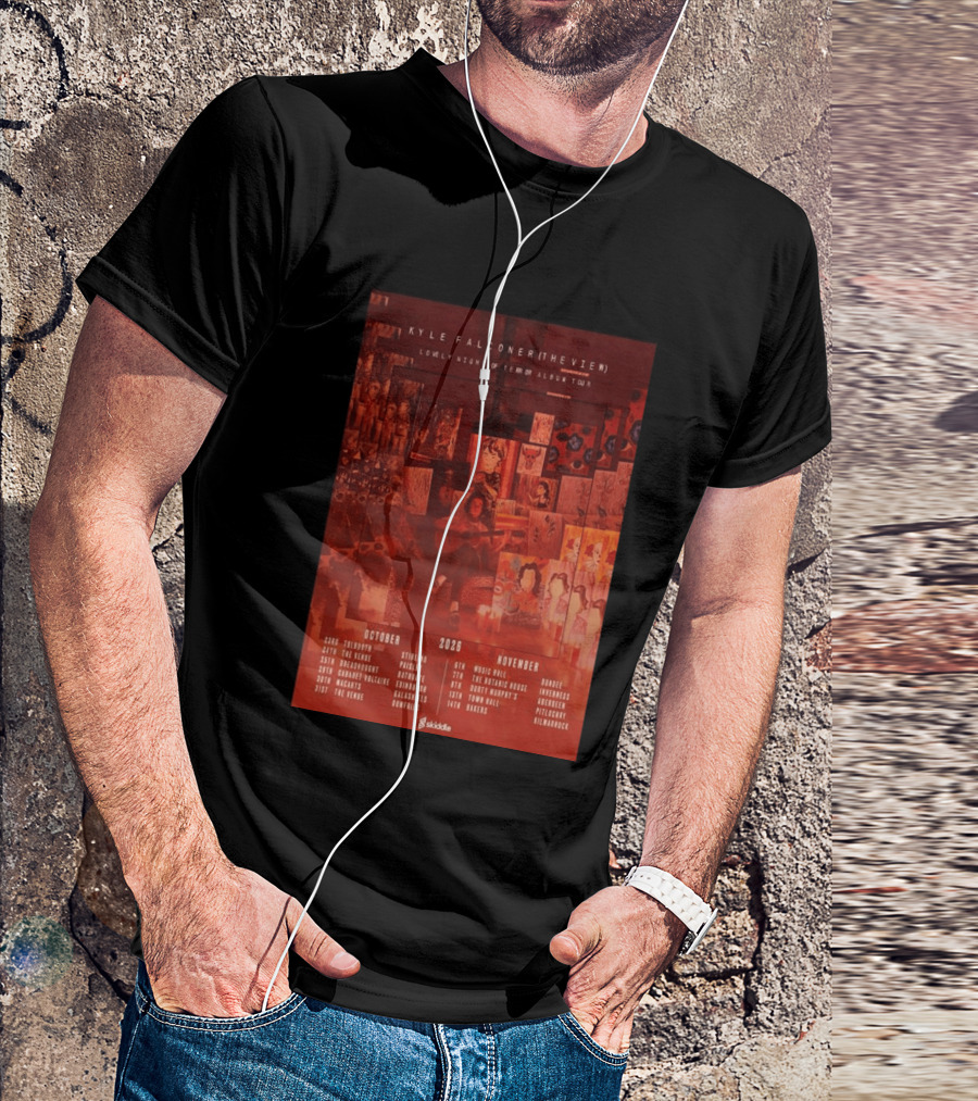 Kyle Falconer The View Lovely Night Of Terror Album Tour 2026 October November Scotland Dates T-Shirt