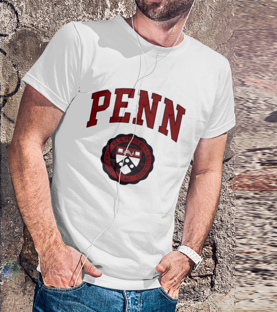 Luigi Mangione Penn Universitas Pennsylvaniensis 1740 T-Shirt