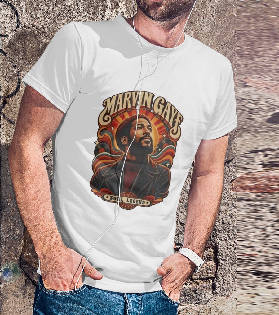 Marvin Gaye Soul Legend Motown T-Shirt