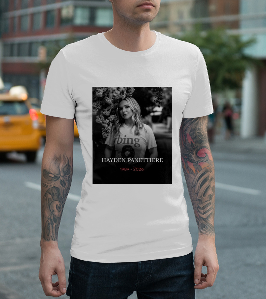 Hayden Panettiere 1989 2026 Bing T-Shirt