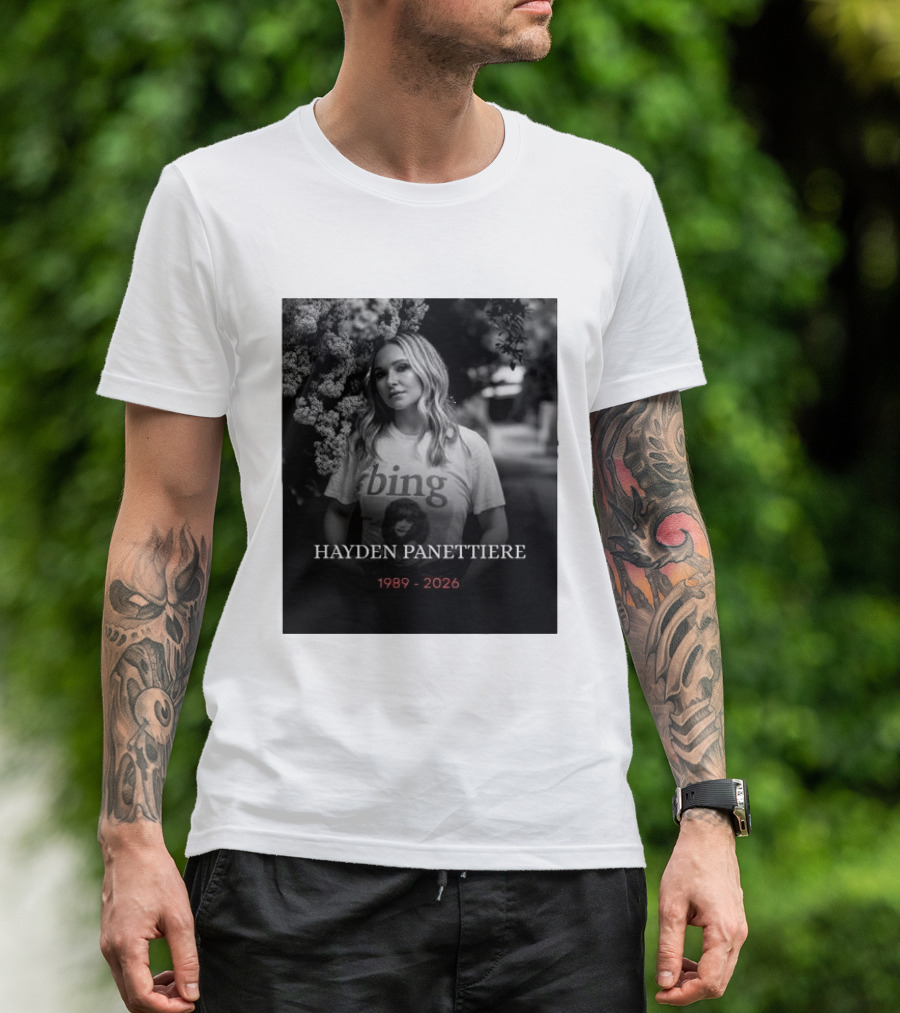 Hayden Panettiere 1989 2026 Bing T-Shirt