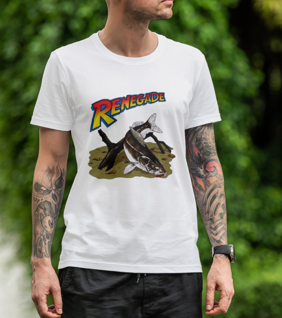 Renegade Original Pro Quality Fishing Snook Fish T-Shirt