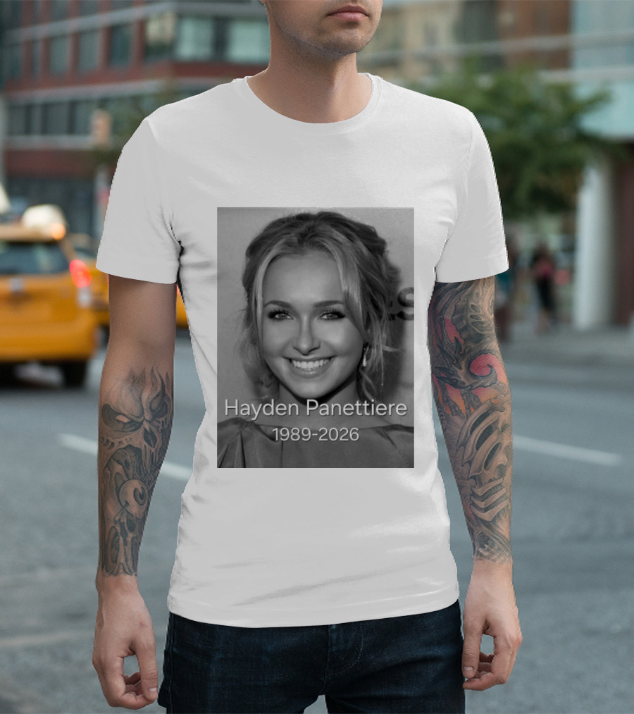 Rip Hayden Panettiere 1989 2026 T-Shirt