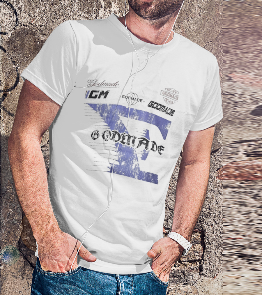 Godmade GM Worldwide Riches Premium Streetwear Distressed T-Shirt
