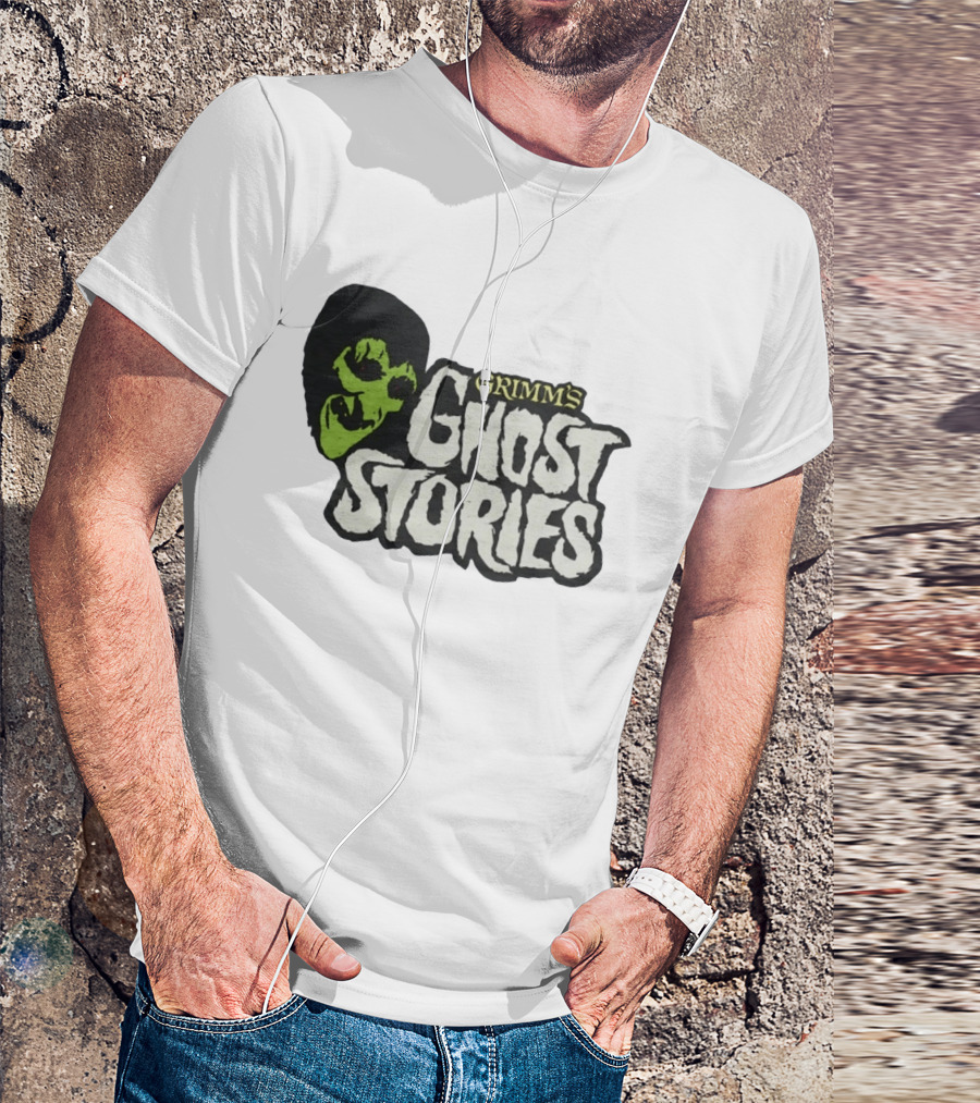 Grimm's Ghost Stories Spooky Horror Green Face T-Shirt