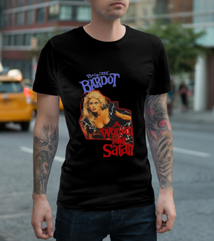 Brigitte Bardot A Woman Like Satan T-Shirt
