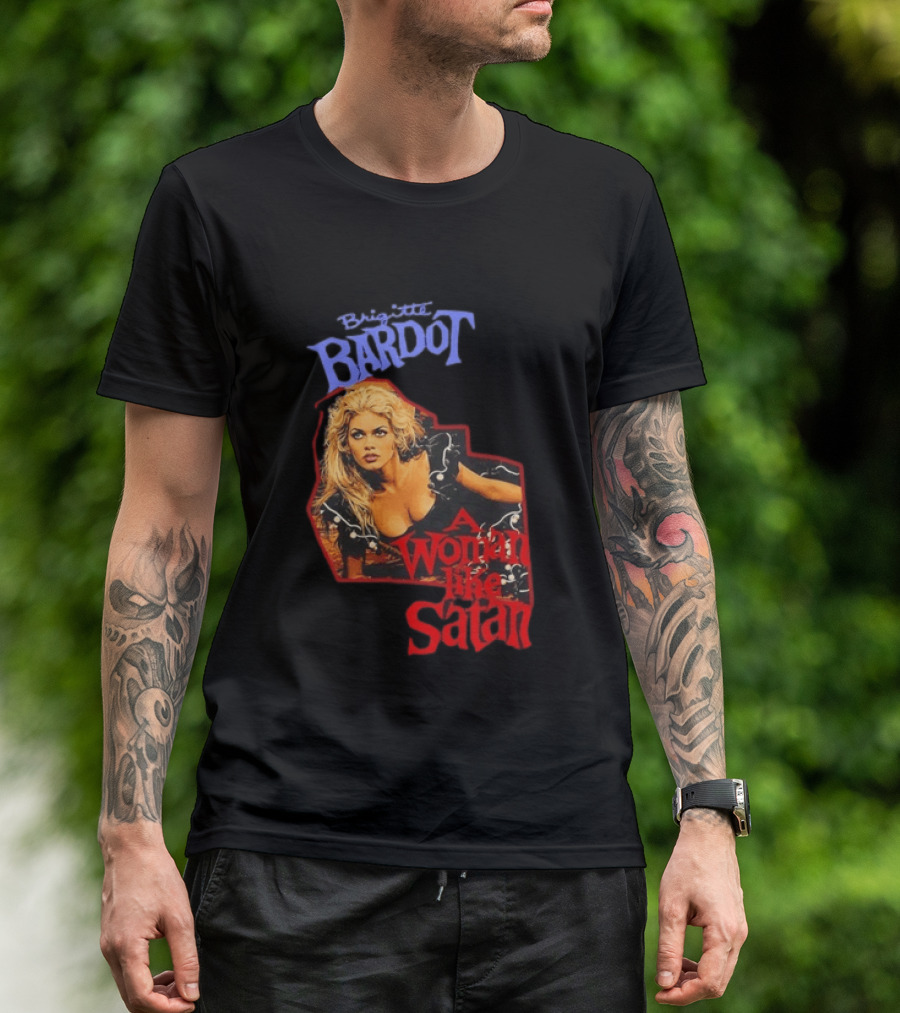 Brigitte Bardot A Woman Like Satan T-Shirt