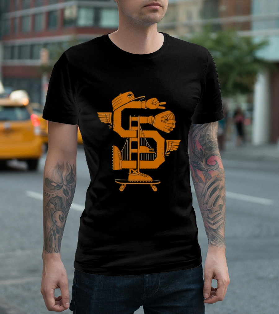 San Diego Padres MLB Baseball California Lettering T-Shirt