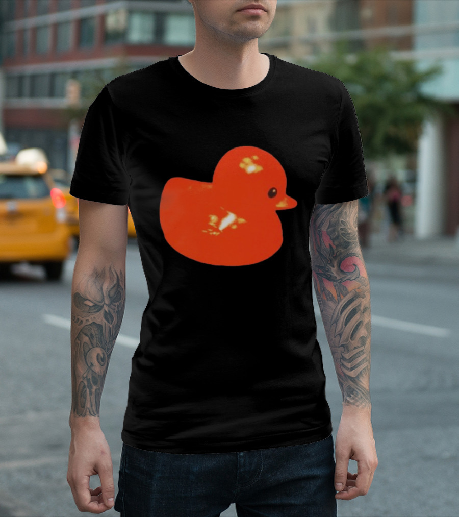 Malcolm Todd Store Bright Orange Duck T-Shirt