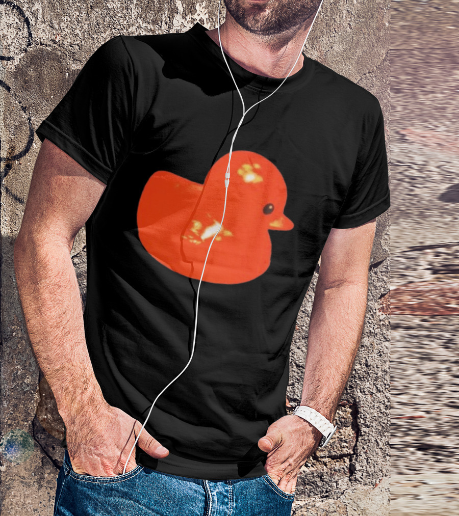 Malcolm Todd Store Bright Orange Duck T-Shirt