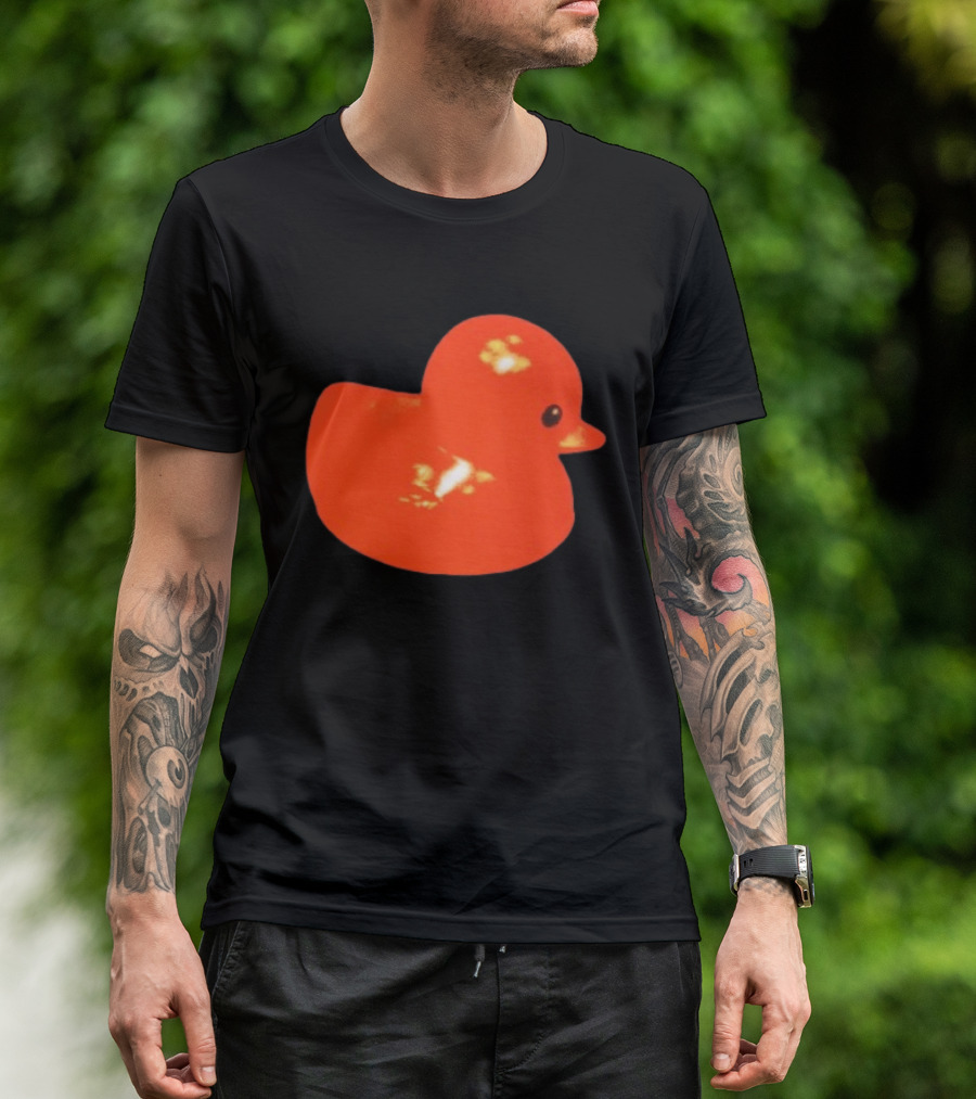 Malcolm Todd Store Bright Orange Duck T-Shirt