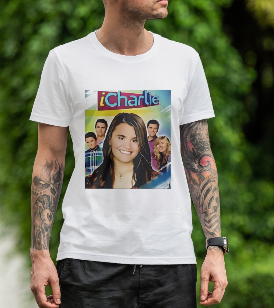 ICharlie Pop Culture Cast Television Show Iconic Faces T-Shirt