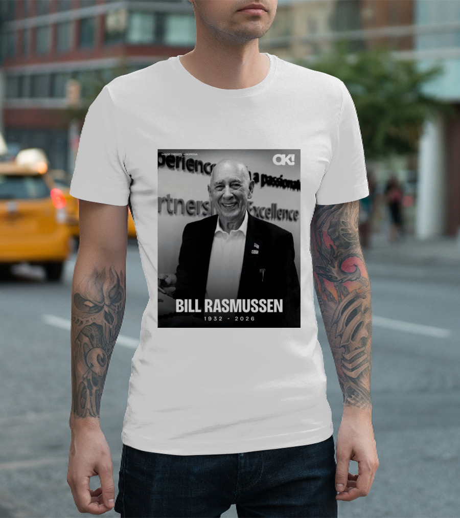 Rip Bill Rasmussen 1932 2026 Partnership Excellence Image Credits Wikipedia T-Shirt