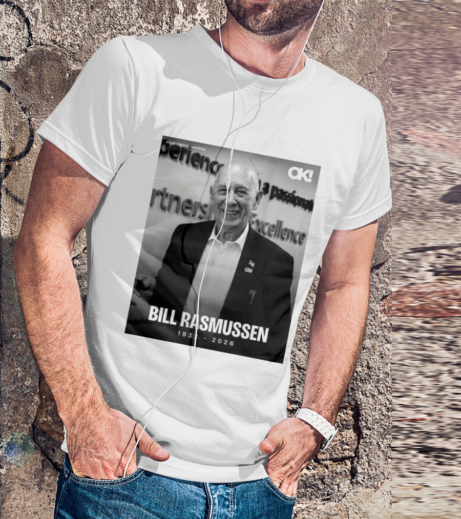Rip Bill Rasmussen 1932 2026 Partnership Excellence Image Credits Wikipedia T-Shirt