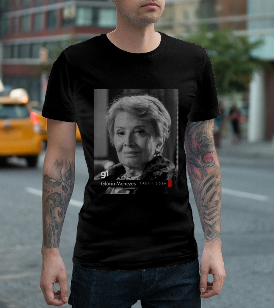Glória Menezes 1934 2026 G1 T-Shirt