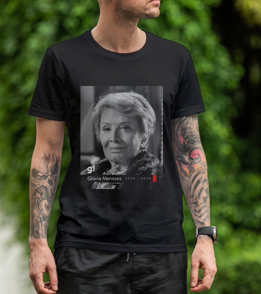 Glória Menezes 1934 2026 G1 T-Shirt