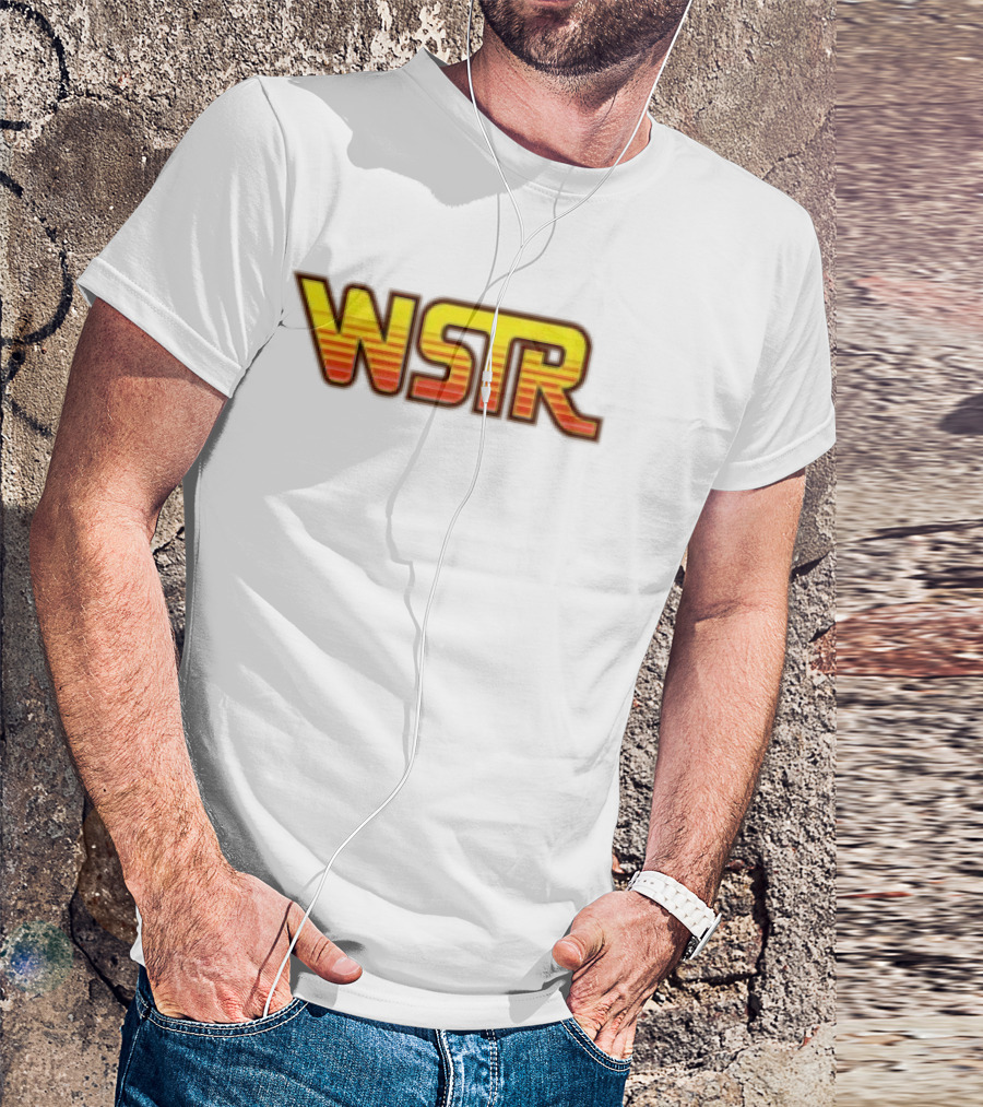 Wstr Store Identity Crisis Red White Baseball Wstr T-Shirt