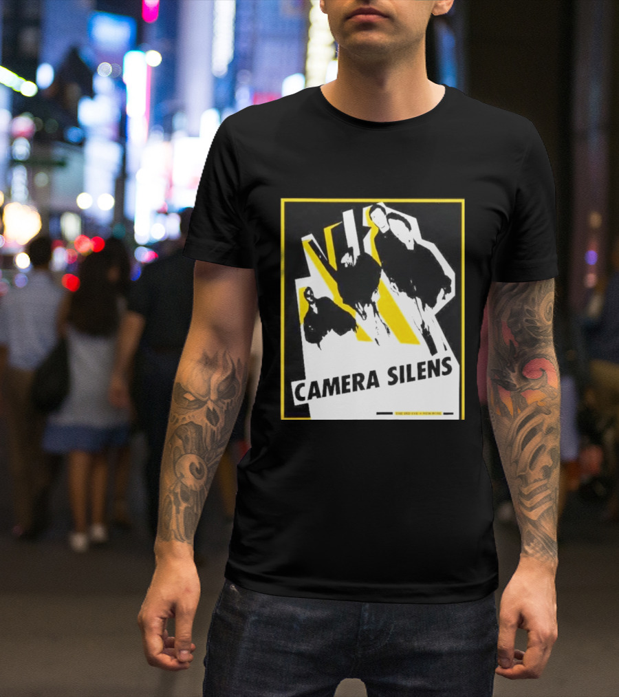 Camera Silens The 3rd Eye New Rose French Punk Band T-Shirt