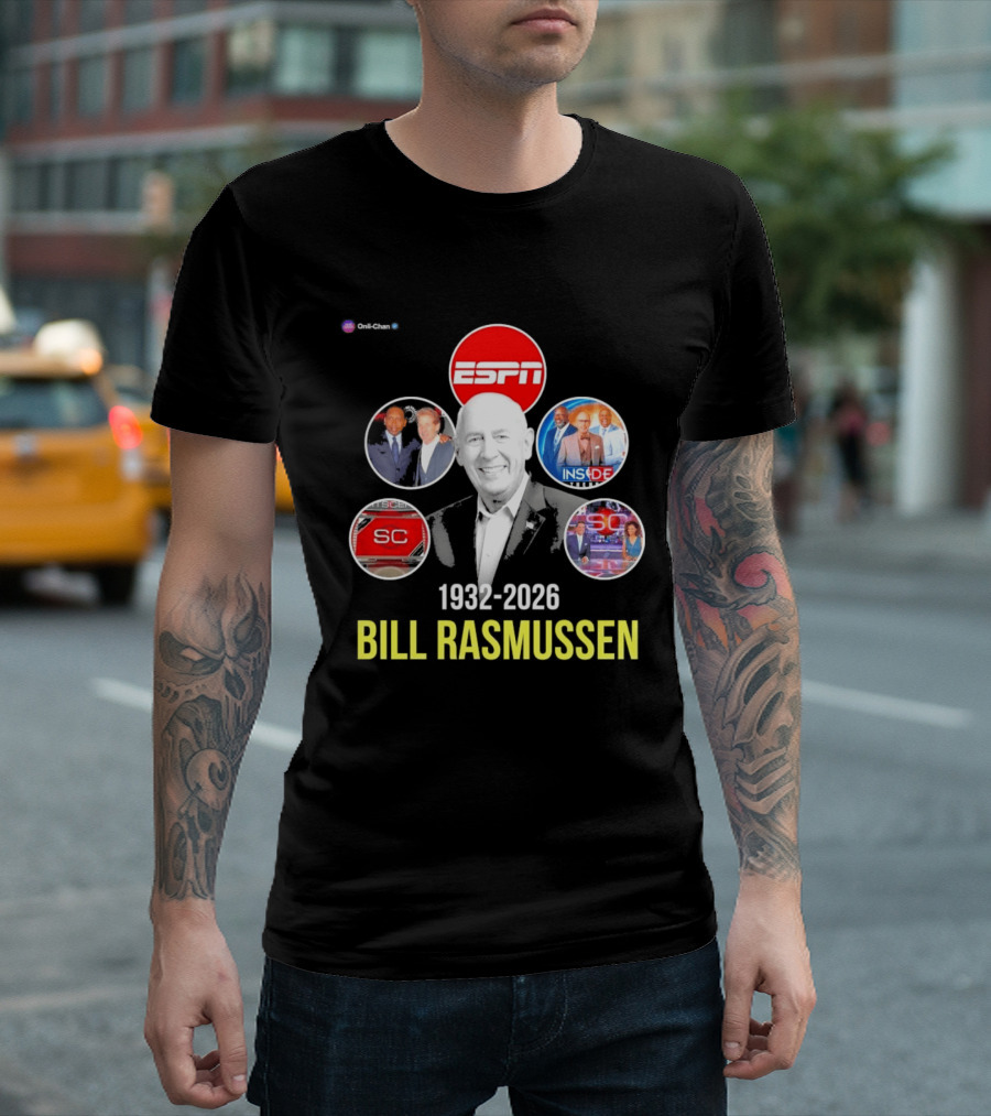 ESPN Bill Rasmussen 1932 2026 SC Inside Sports T-Shirt