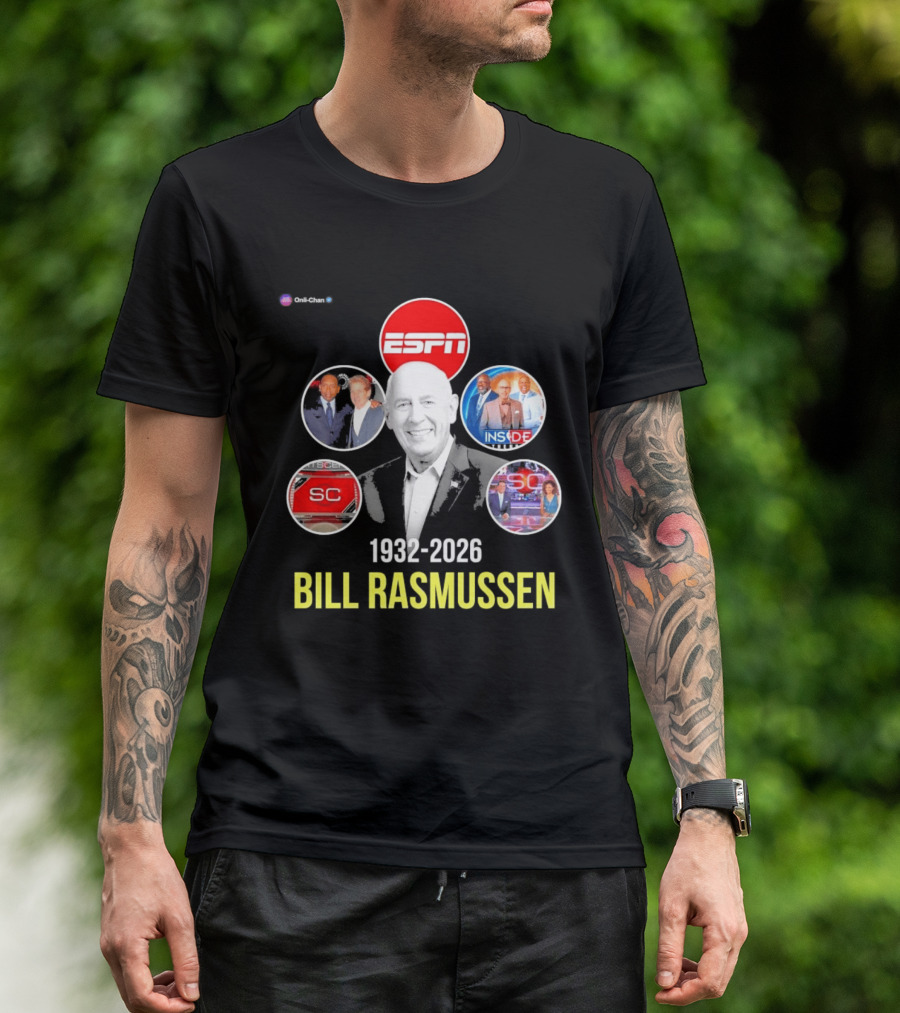 ESPN Bill Rasmussen 1932 2026 SC Inside Sports T-Shirt