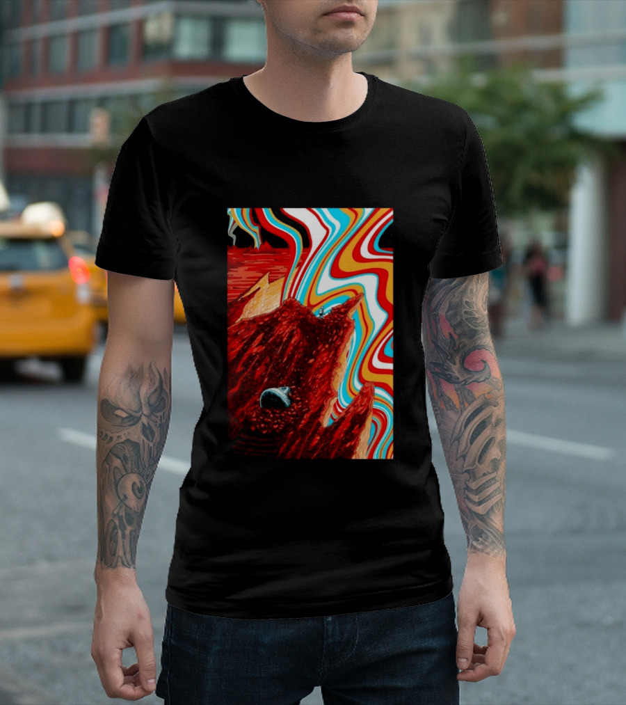 Gov't Mule Salt Lake City 2026 Psychedelic Mountain Landscape T-Shirt