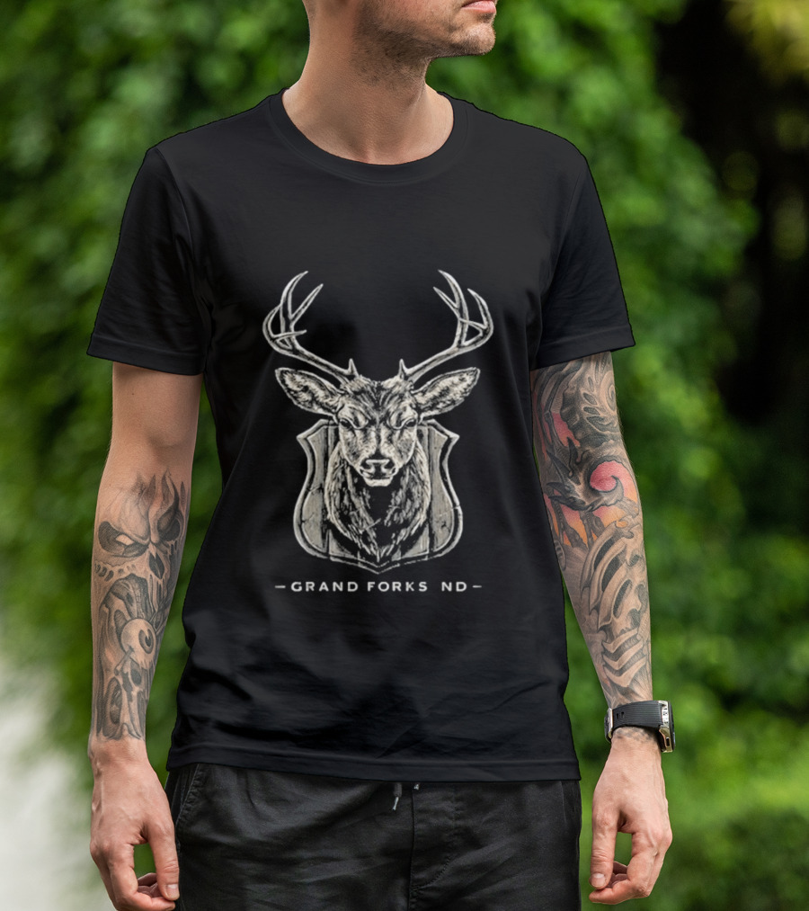 The Red Clay Strays 08 18 2026 Grand Forks ND Tour Deer T-Shirt