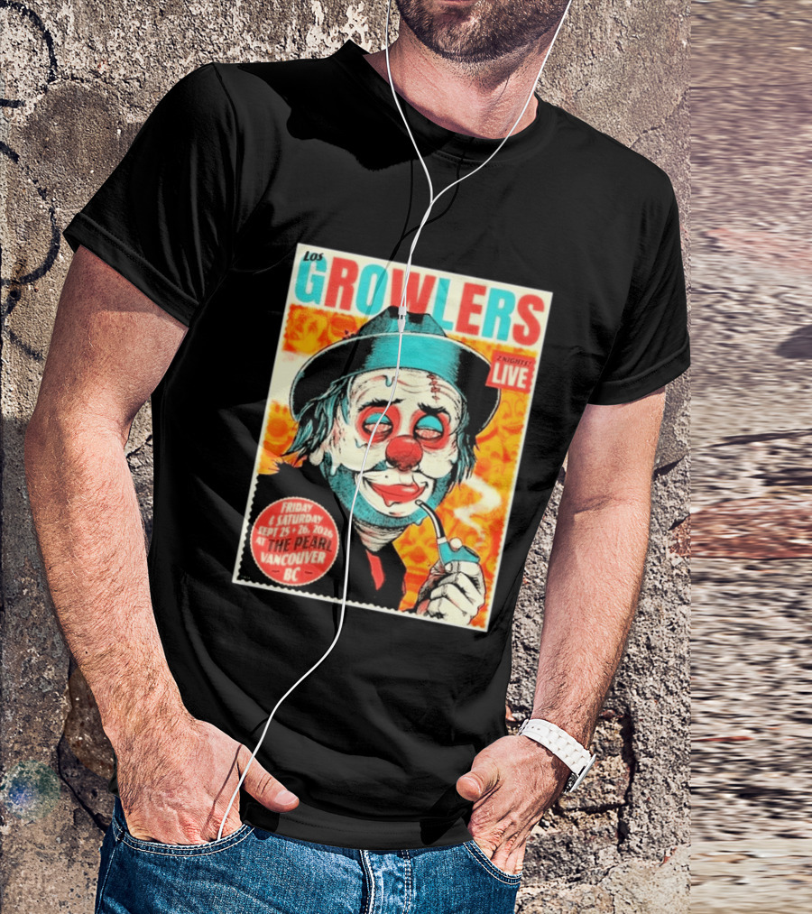Los Growlers Live Concert At The Pearl Vancouver BC Two Nights September 25 26 2026 T-Shirt