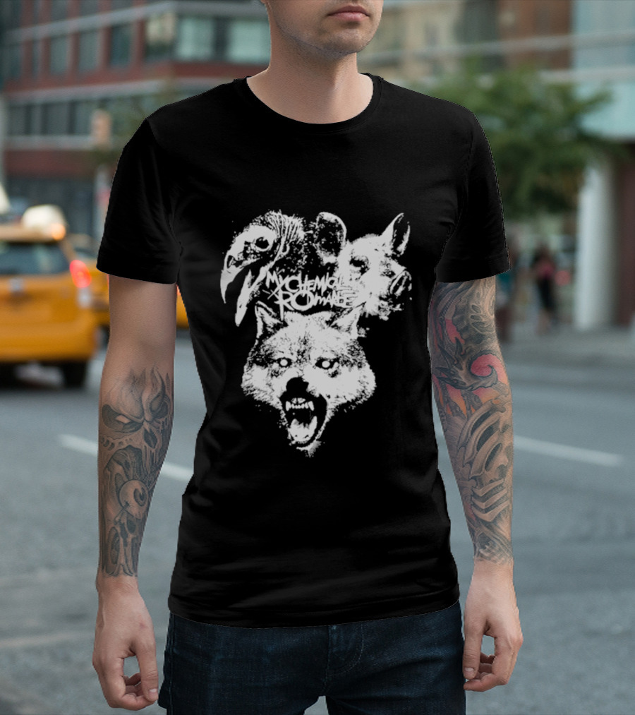 Washington DC 08.18.2026 My Chemical Romance Wolf And Birds T-Shirt