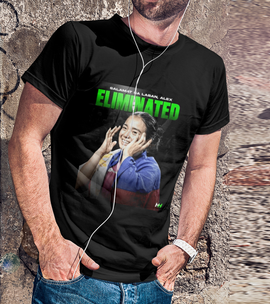 Salamat Sa Laban Alex Eala Eliminated T-Shirt