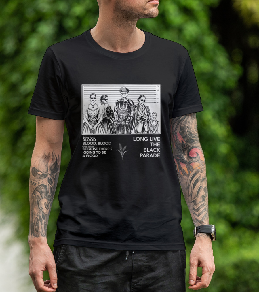 Black Parade Give Them Blood Long Live The Black Parade T-Shirt