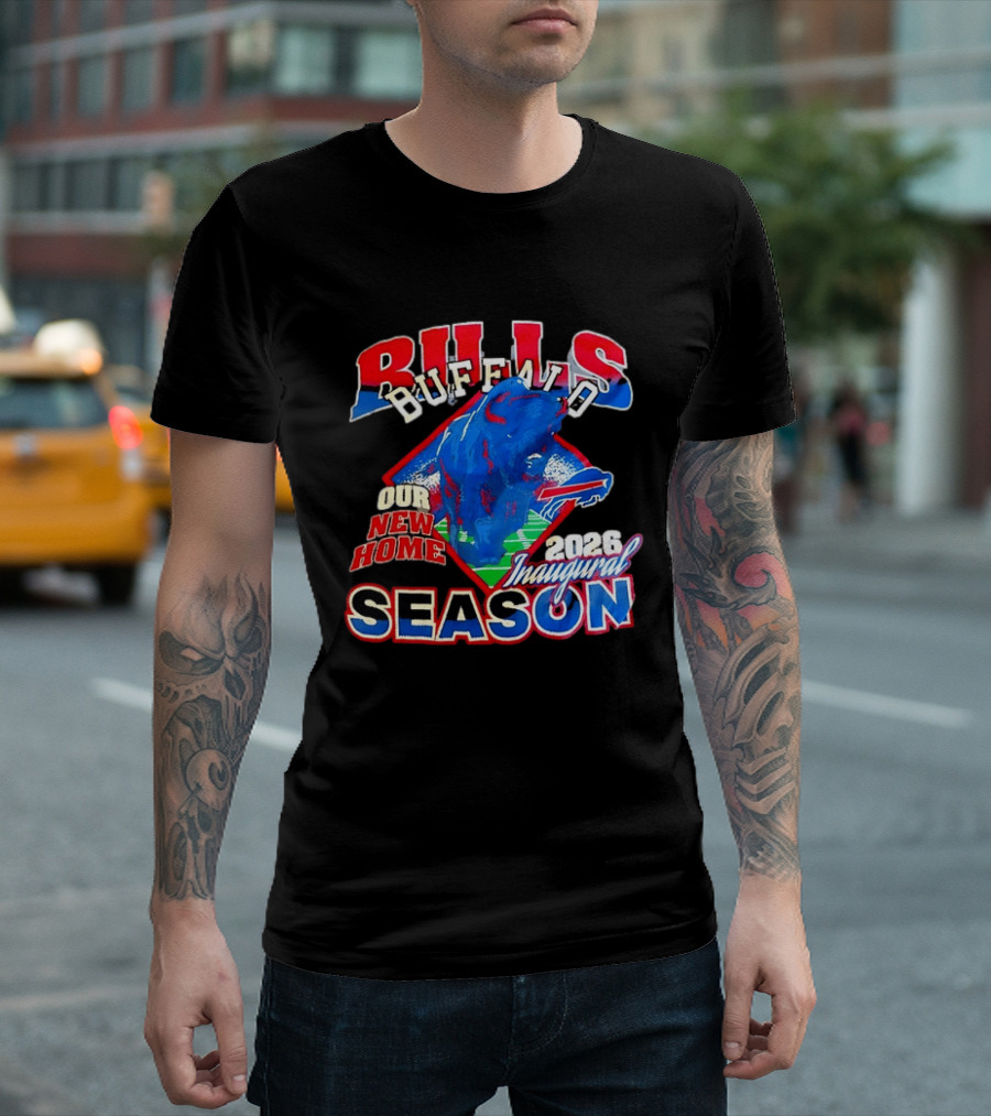 Buffalo Bulls 2026 Our New Home Inaugural Season T-Shirt