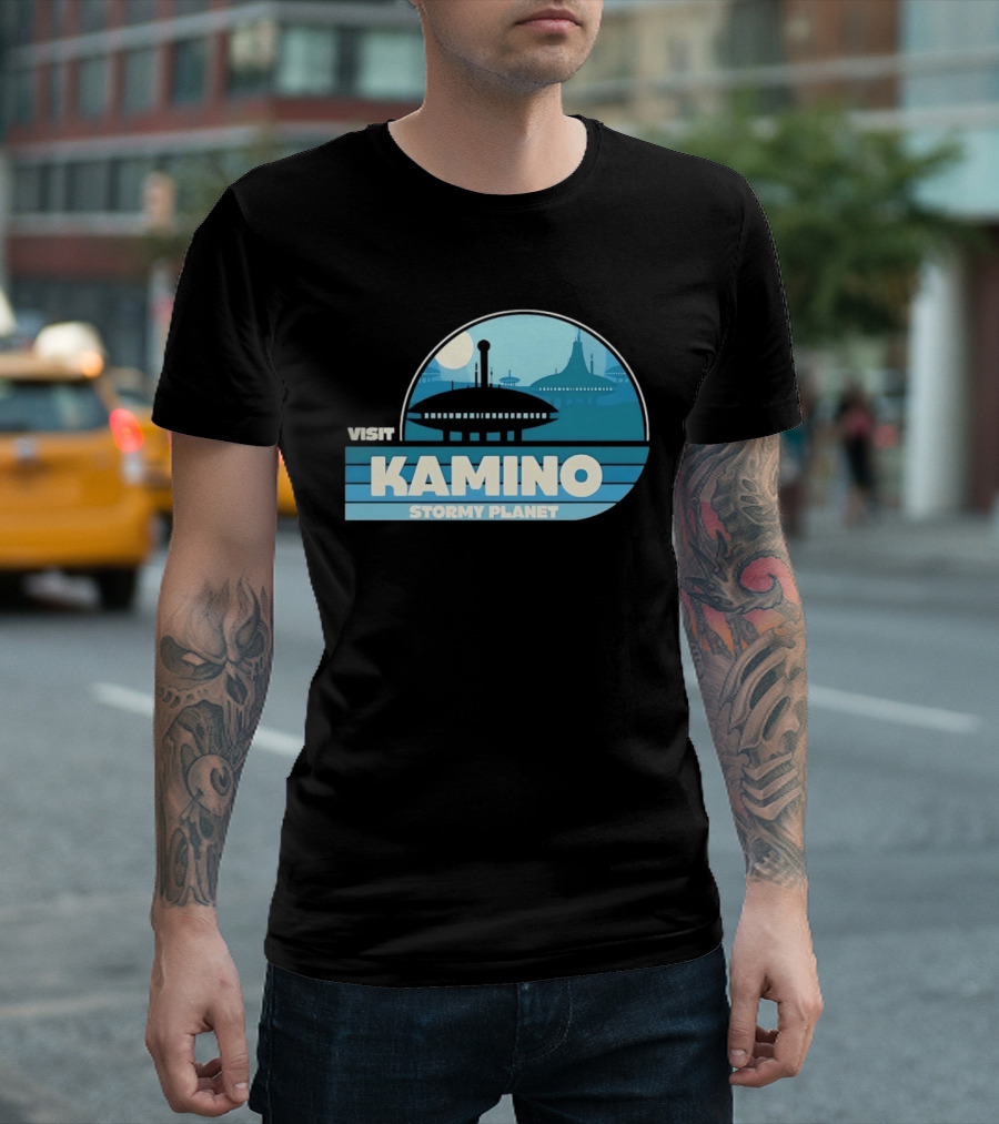 Visit Kamino Stormy Planet Star Wars Sci Fi T-Shirt