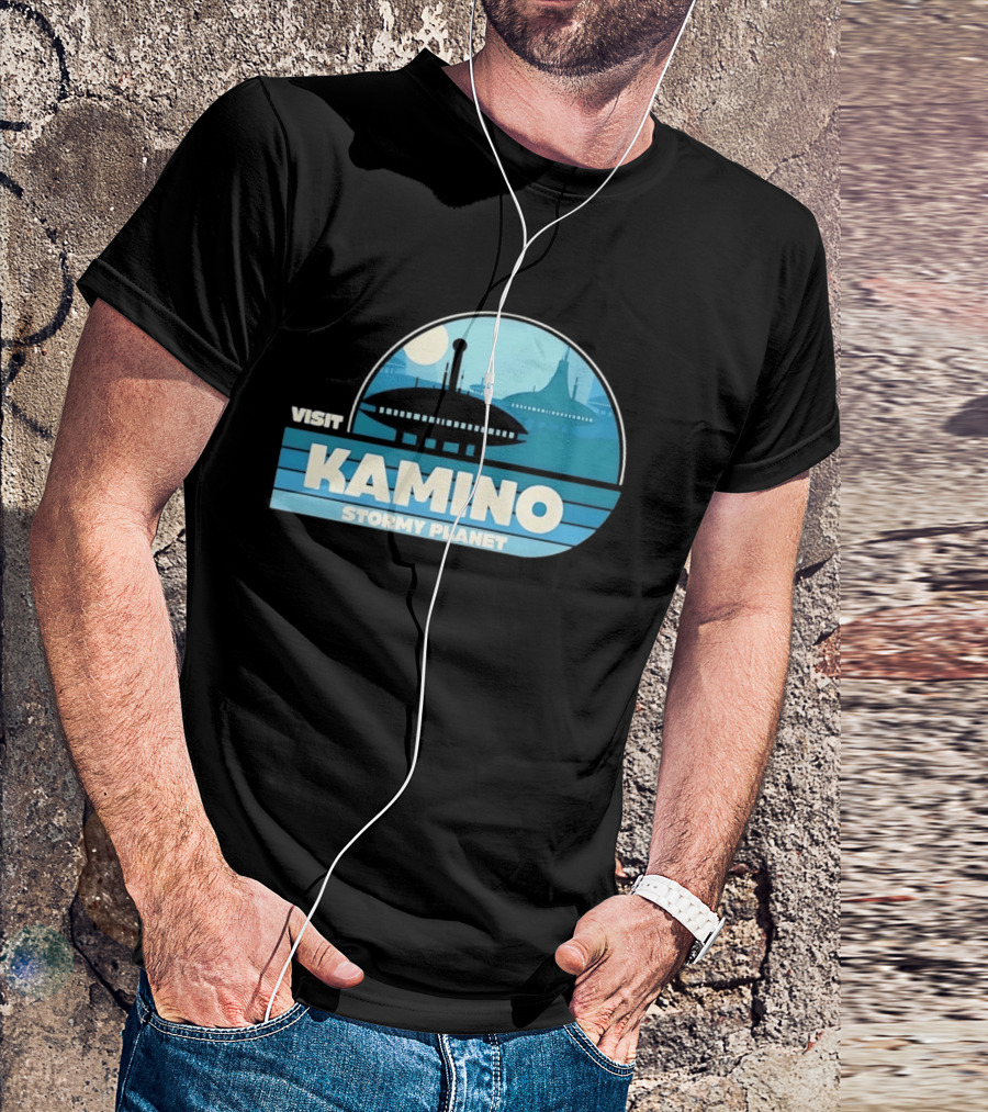 Visit Kamino Stormy Planet Star Wars Sci Fi T-Shirt