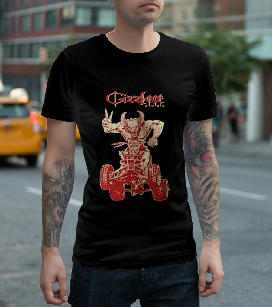 Gizzless Howling Horde Of Demons Quad Rider Demon T-Shirt