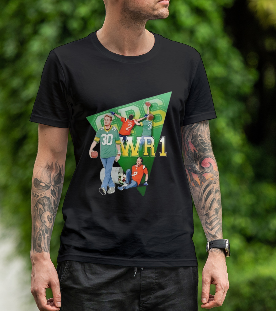 GPS WR1 Perna Grisset Football 30 Jersey Catch Sports T-Shirt