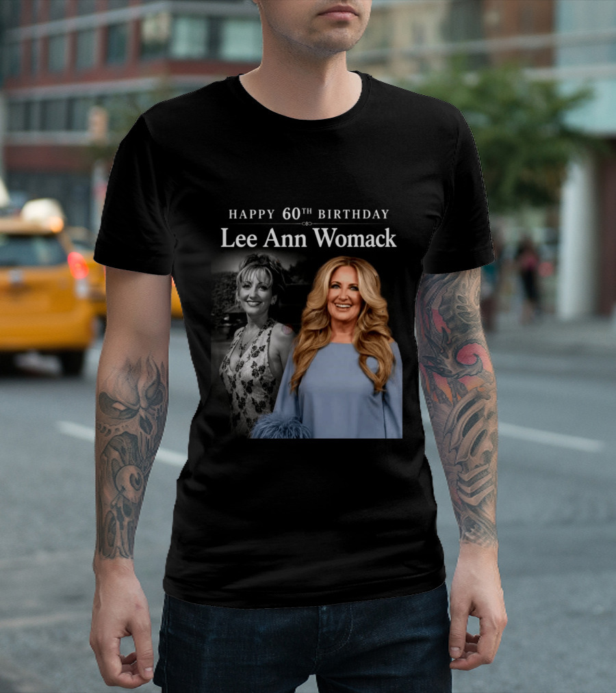 Happy 60th Birthday Lee Ann Womack Celebration T-Shirt